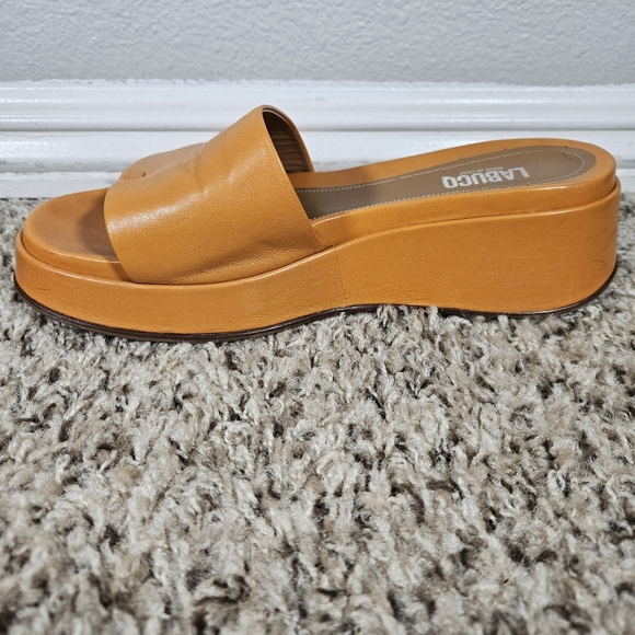 Labucq Solar Slide Sandals Marigold Size 40 - Picture 7 of 12